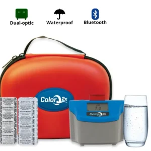 Fotómetro Digital Portátil ColorQ® 2x (DW), Cloro Residual y pH, Agua Potable y/o Alberca, TesTabs®, LaMotte